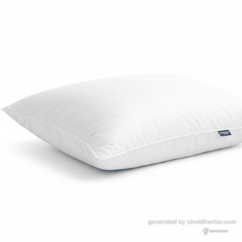 A close-up but still full-view shot of the white p