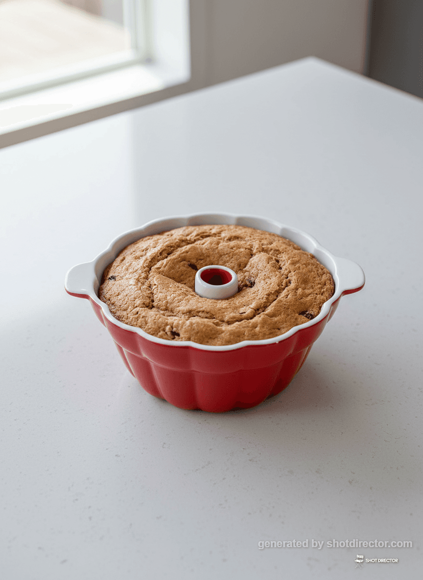 Overhead Bundt Elegance