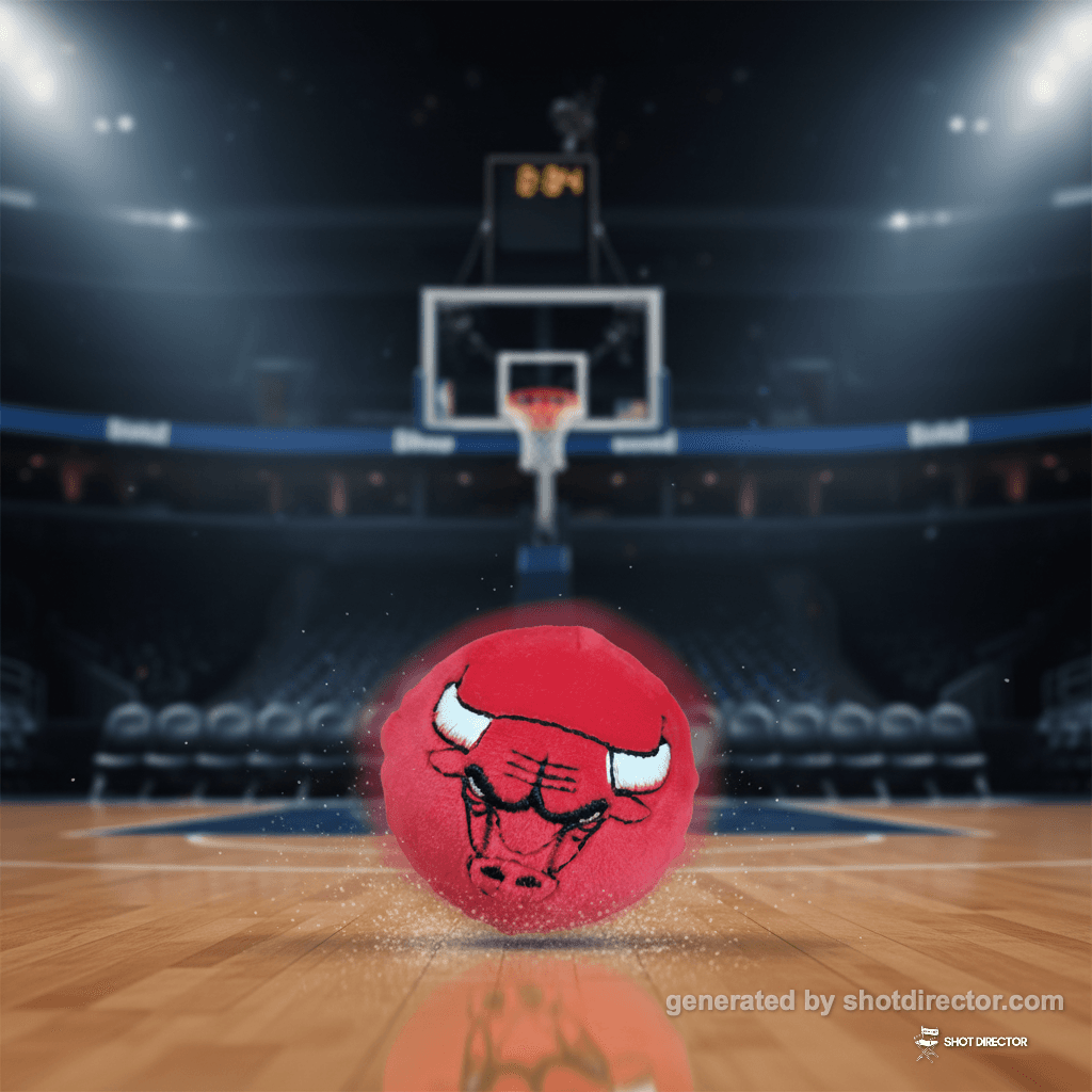 Arena Action Bounce - Bulls Plush Ball Dynamic