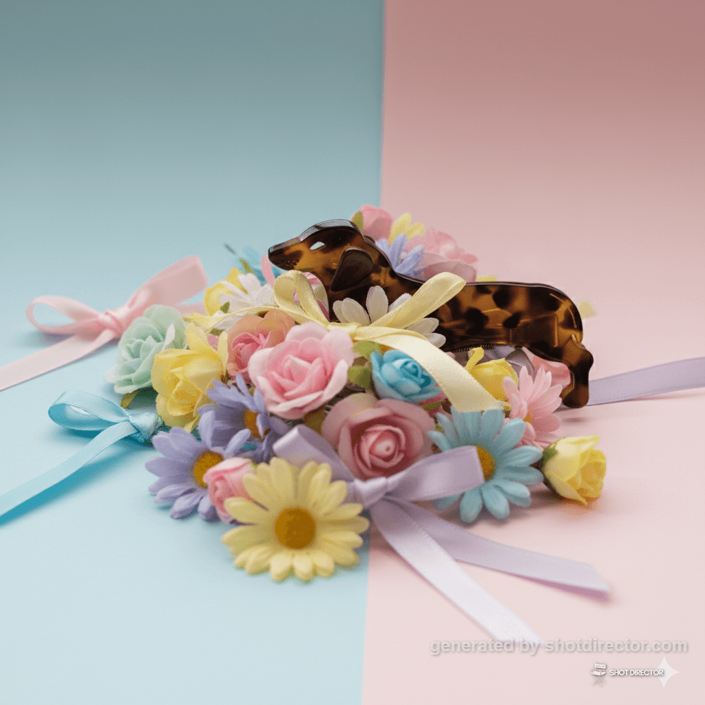 Whimsical Dachshund Bloom