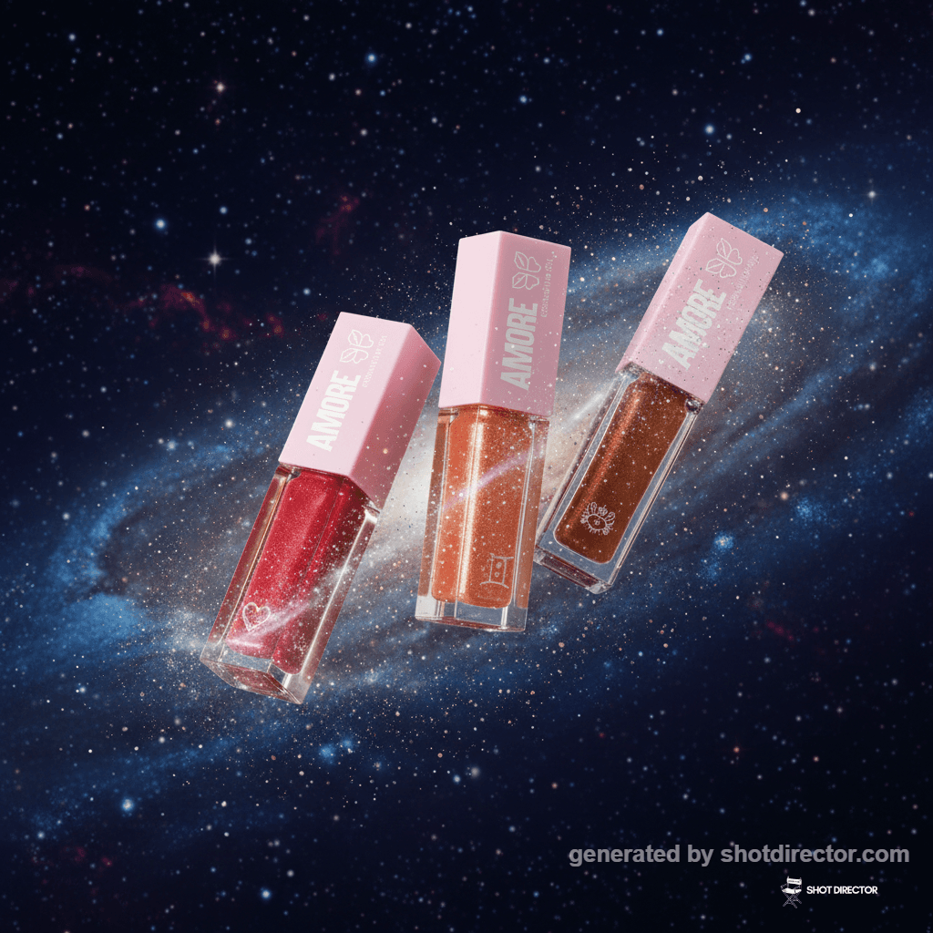 Cosmic Iridescence Lip Gloss Trio