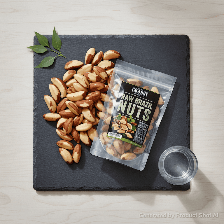 Generated product shot in natural style